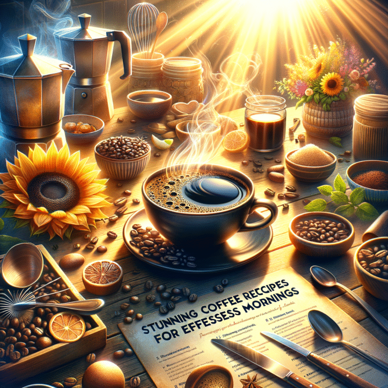 Stunning Coffee Recipes for Effortless Mornings