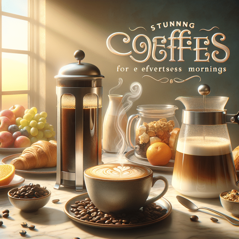 Stunning Coffee Recipes for Effortless Mornings Stunning Coffee Recipes for Effortless Mornings