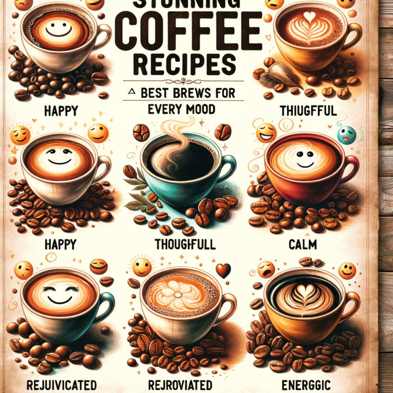 Stunning Coffee Recipes: Best Brews for Every Mood Stunning Coffee Recipes: Best Brews for Every Mood