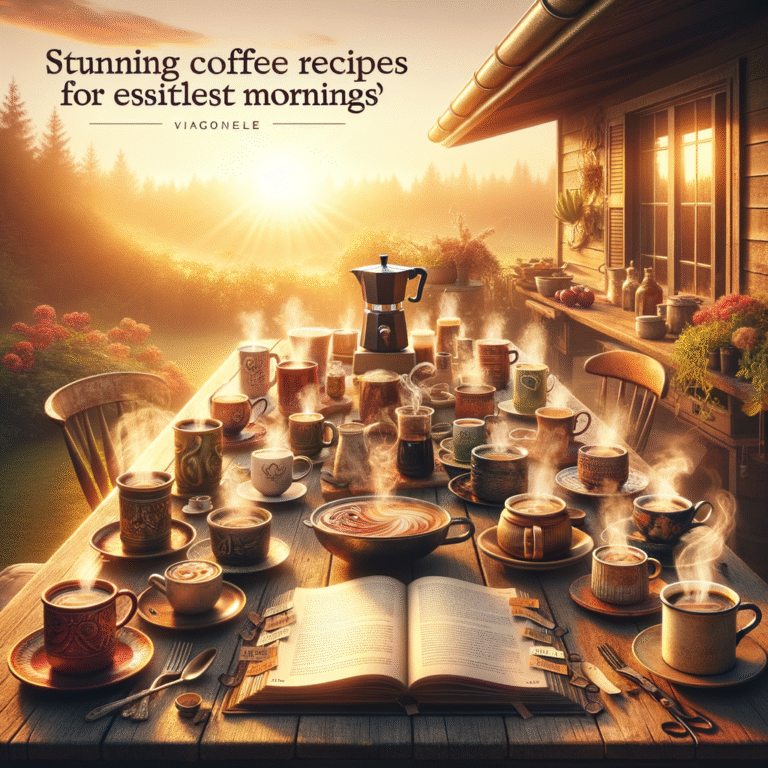 Stunning Coffee Recipes for Effortless Mornings Stunning Coffee Recipes for Effortless Mornings